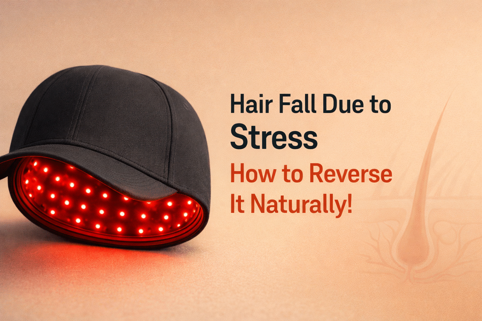 Hair Fall Due to Stress: How to Reverse It Naturally!