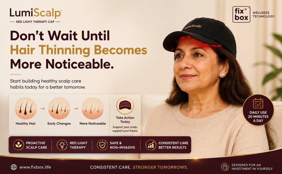 Don’t Wait Until Hair Thinning Becomes More Noticeable