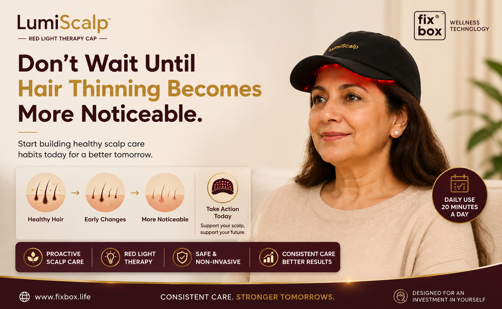 Don’t Wait Until Hair Thinning Becomes More Noticeable