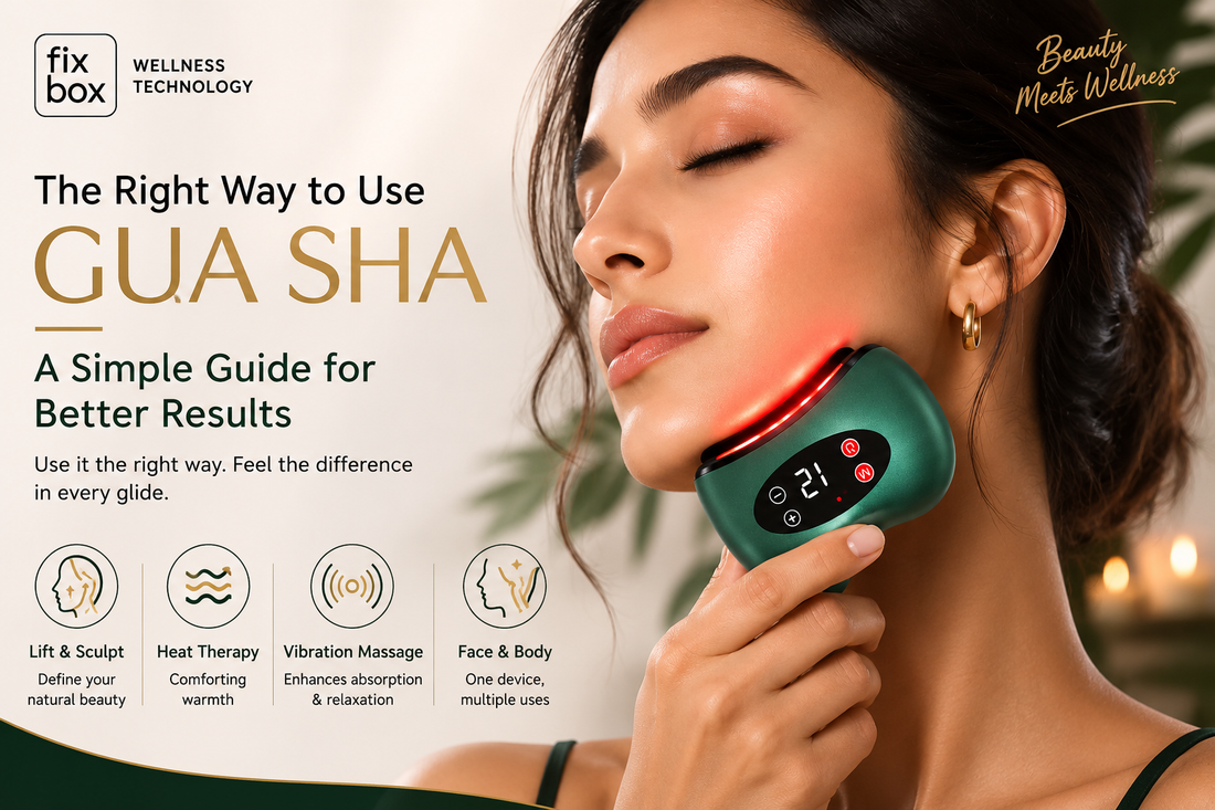 How to Use the FixBox Electric Gua Sha