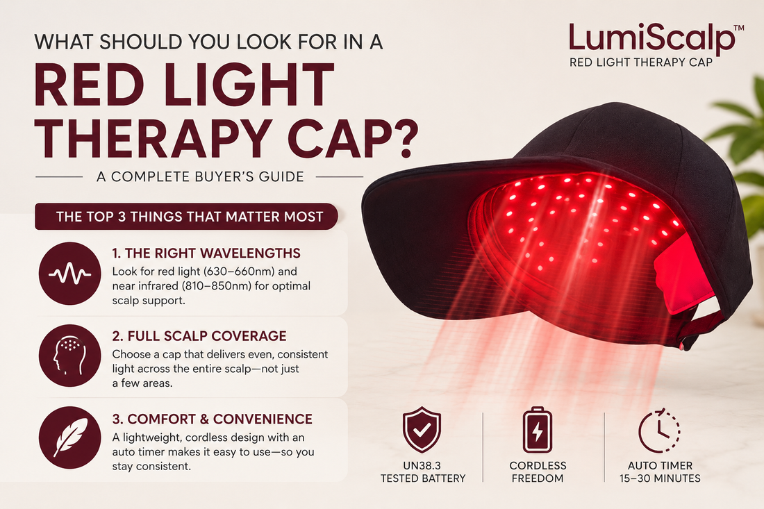 What Should You Look for in a Red Light Therapy Cap? A Complete Buyer’s Guide