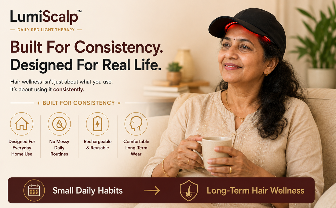 Built for Consistency: Why Simple Daily Habits Matter for Hair Wellness