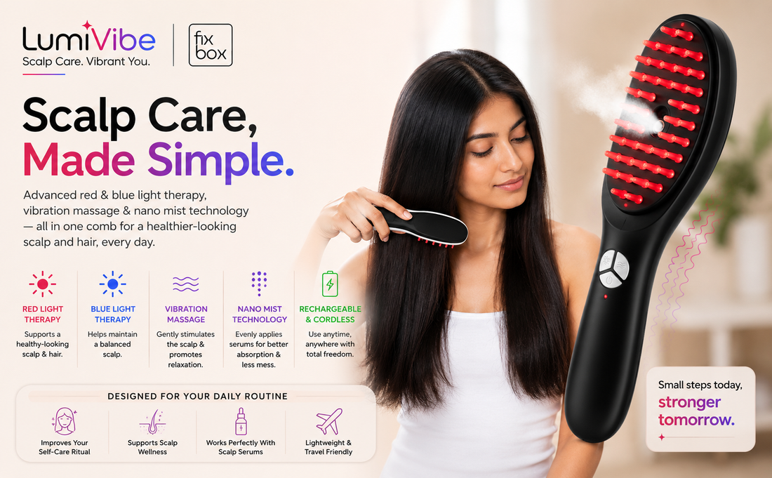 Why Scalp Care Is Becoming the New Self-Care Routine — And How LumiVibe Fits In