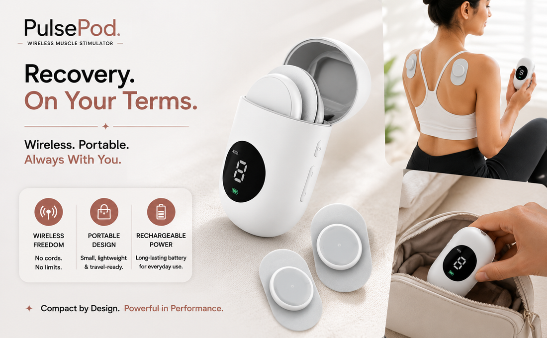 Recovery That Moves With You with PulsePod