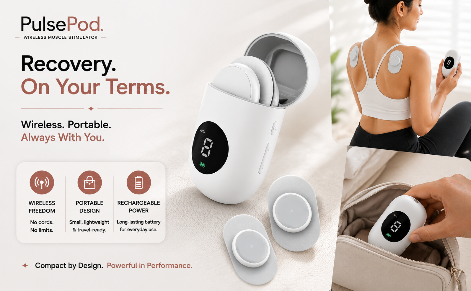 Recovery That Moves With You with PulsePod