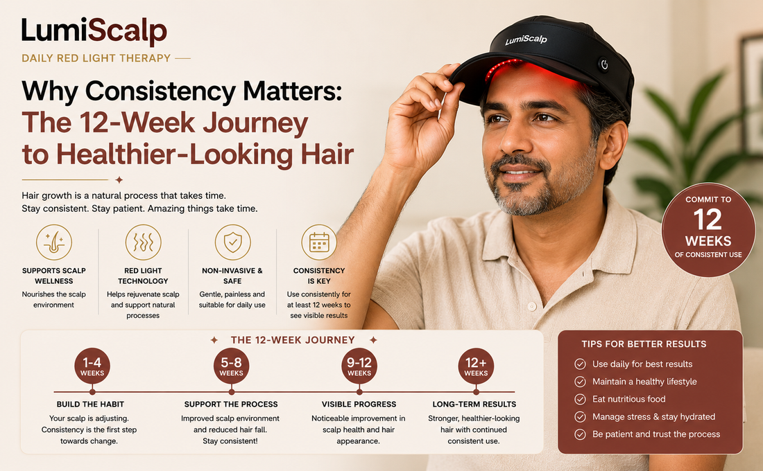 Why Consistency Matters: Understanding the 12-Week Hair Wellness Journey