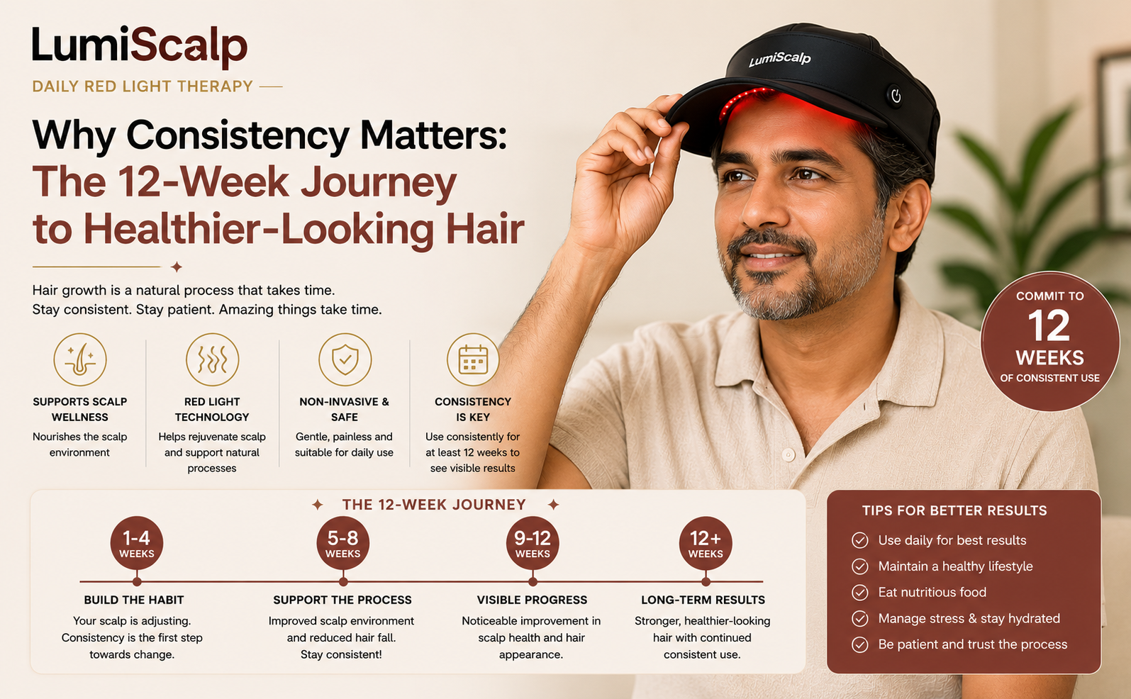 Why Consistency Matters: Understanding the 12-Week Hair Wellness Journey