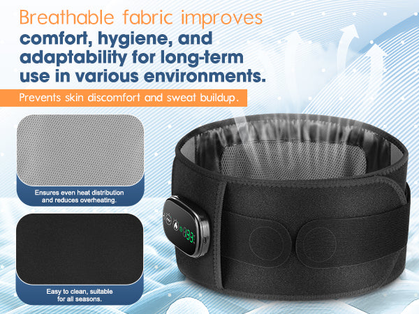 VibraHeat - Cordless Back Brace with Heat & Vibration
