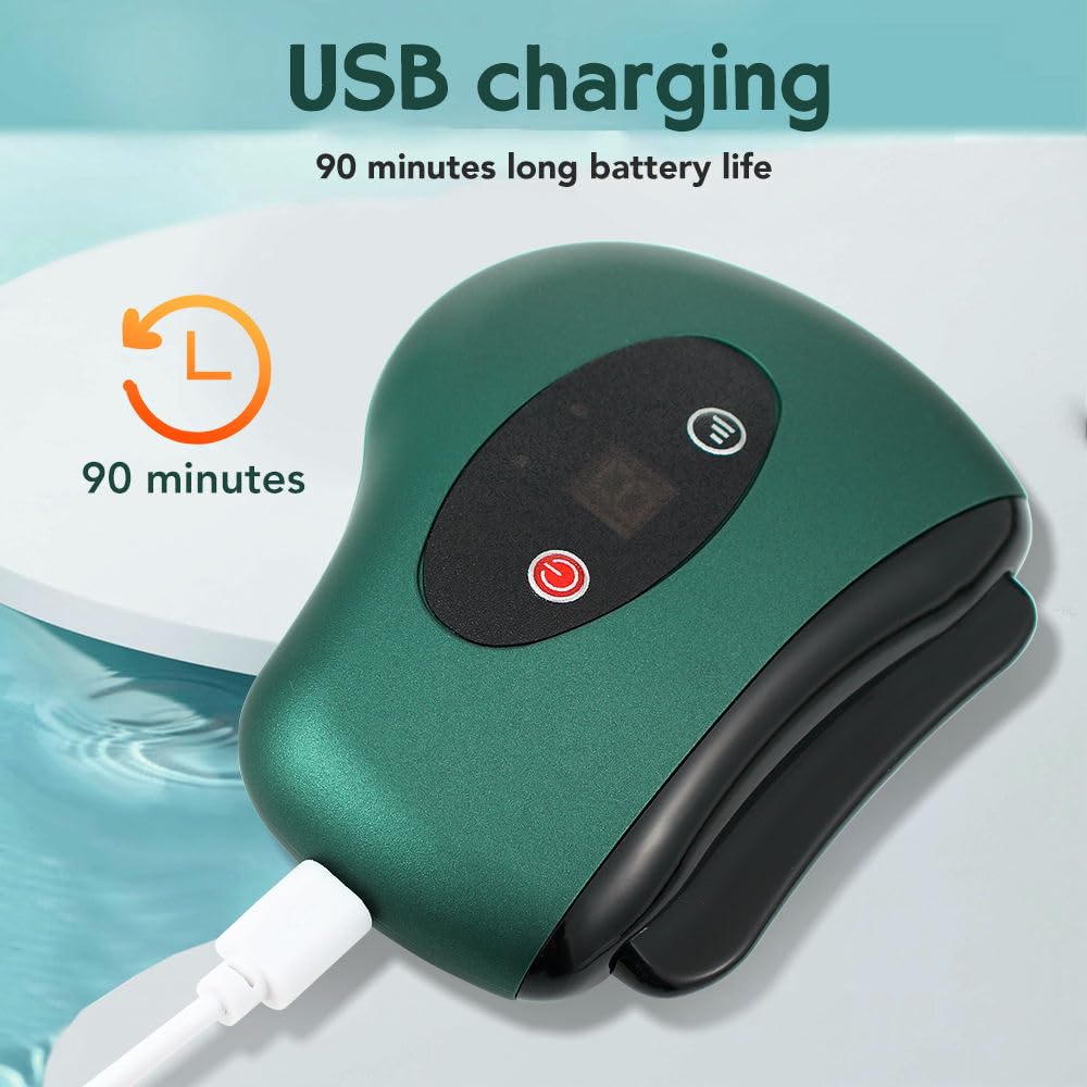 Gua Sha Electric Face & Body Massager with Heat & Vibration