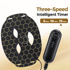 LumiGlow Pro – 7-Color LED Light Therapy Face Mask with Soft Silicone Fit, 96 LEDs, 3-Level Timer, Multi-Mode Controller for Skin Rejuvenation, Acne Care & Anti-Aging