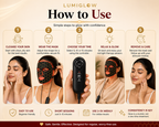 LumiGlow Pro Red Light Therapy for Face| Face Mask for Skin Rejuvenation, Anti-Aging, Reducing Wrinkles & Acne