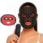 LumiGlow Pro Red Light Therapy for Face| Face Mask for Skin Rejuvenation, Anti-Aging, Reducing Wrinkles & Acne