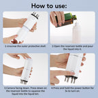 LumiGrow Camera Scalp Analyzer & Liquid Applicator Comb | 30W Pixel HD Camera 20X Magnification