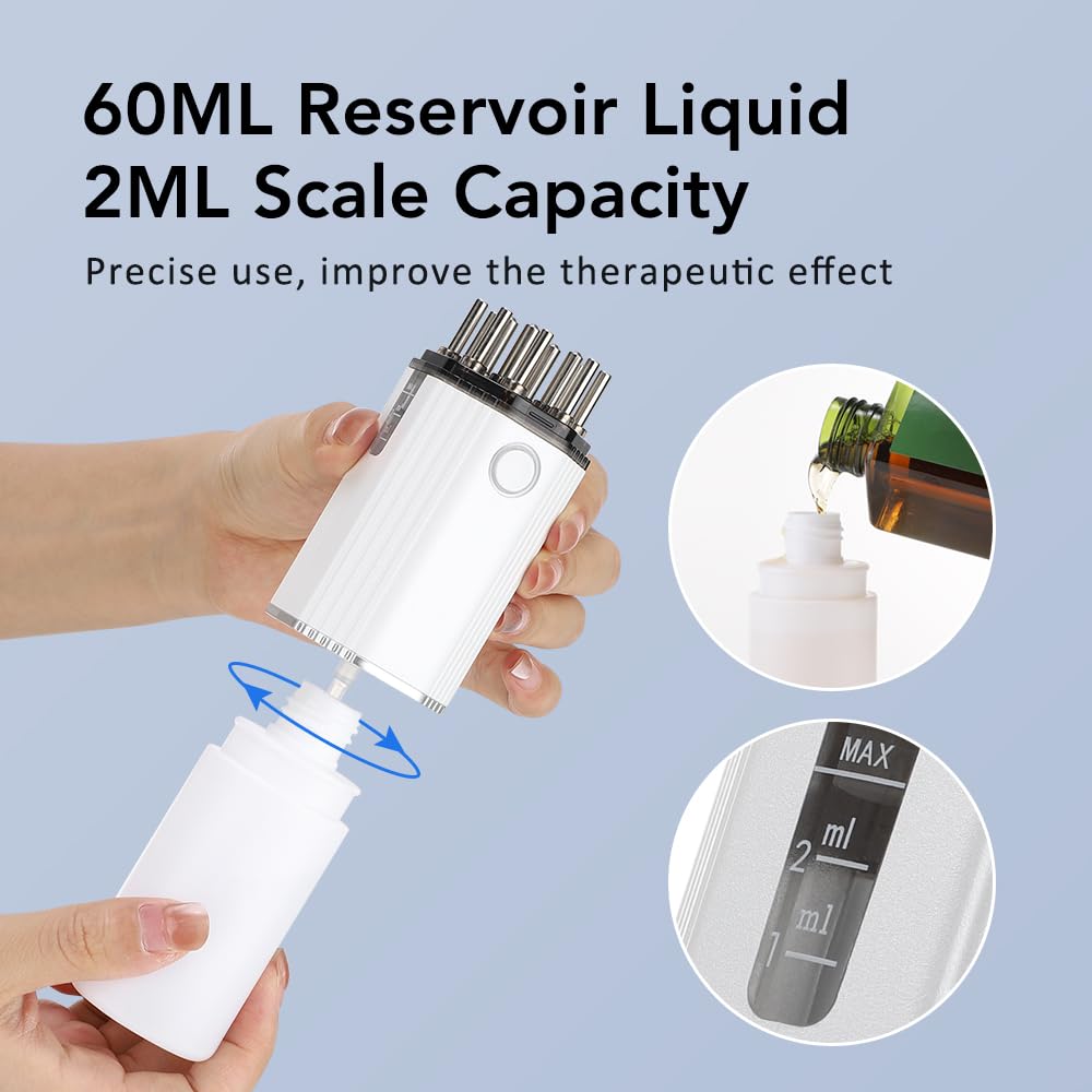 LumiGrow Camera Scalp Analyzer & Liquid Applicator Comb | 30W Pixel HD Camera 20X Magnification