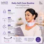 LumiLift Neck Pro Red Light Therapy Neck Device for Wrinkle Reduction & Anti-Ageing