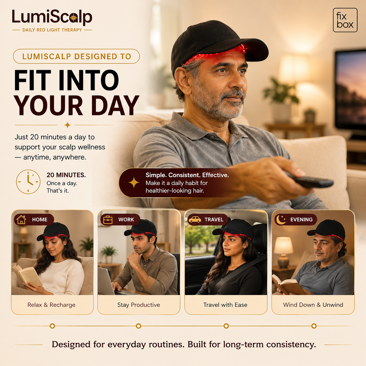 LumiScalp Red Light Therapy Cap for Hair Growth
