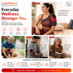 LumiWarm Red Light Therapy Knee Brace with Heat & Vibration Massage