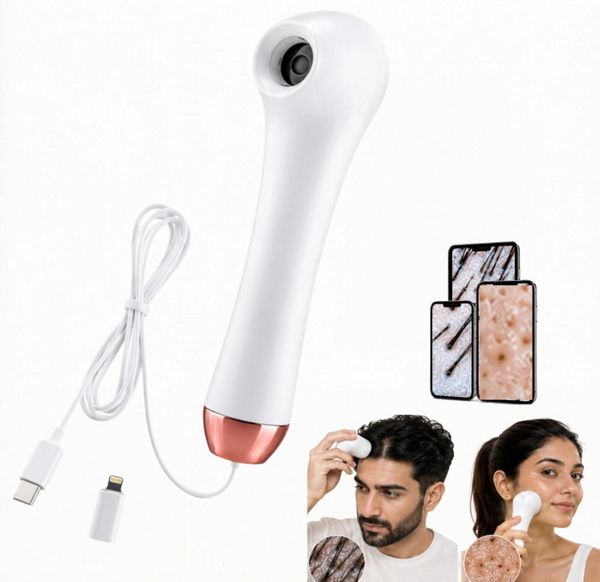 LumiScope Scalp, Hair & Skin Analyzer | 4X Magnification HD Camera