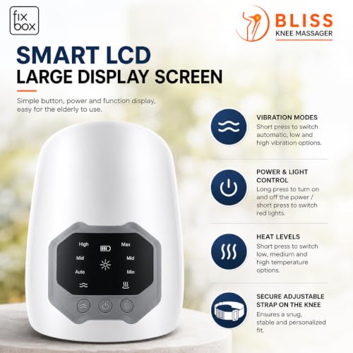 Bliss Knee Massager smart LCD large display screen
