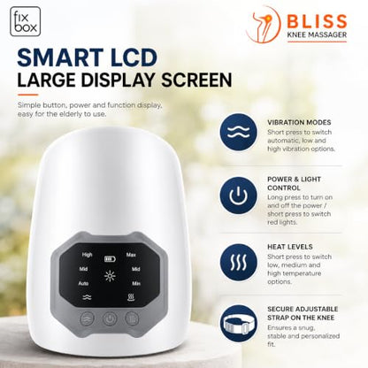 Bliss Knee Massager smart LCD large display screen