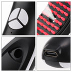 LumiVibe Comb – 3-in-1 Electric Vibration Scalp Comb with Red & Blue Light, Mist Spray Function, 3 Vibration Levels