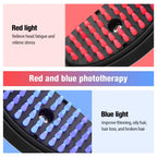 LumiVibe Comb – 3-in-1 Electric Vibration Scalp Comb with Red & Blue Light, Mist Spray Function, 3 Vibration Levels