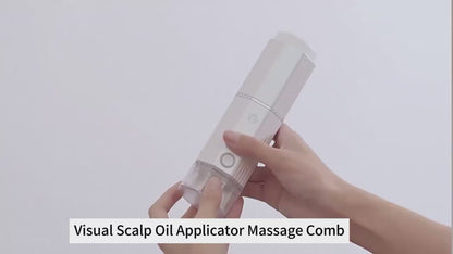 LumiGrow HD Scalp Analyzer & Serum Applicator Comb with 20X Camera, Red Light Therapy & Microcurrent Stimulation